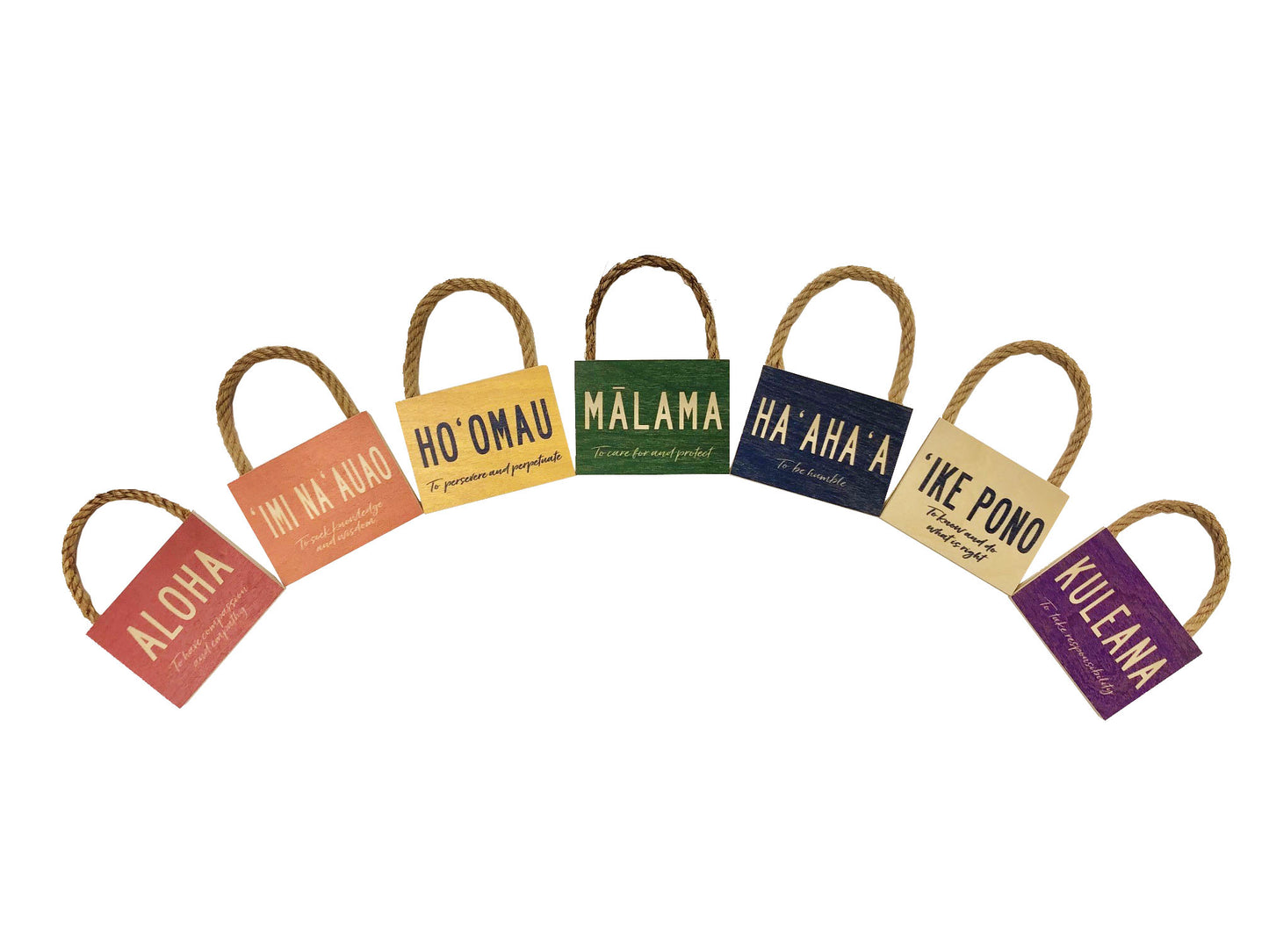 M0278 SoHa Malama Wood Sign