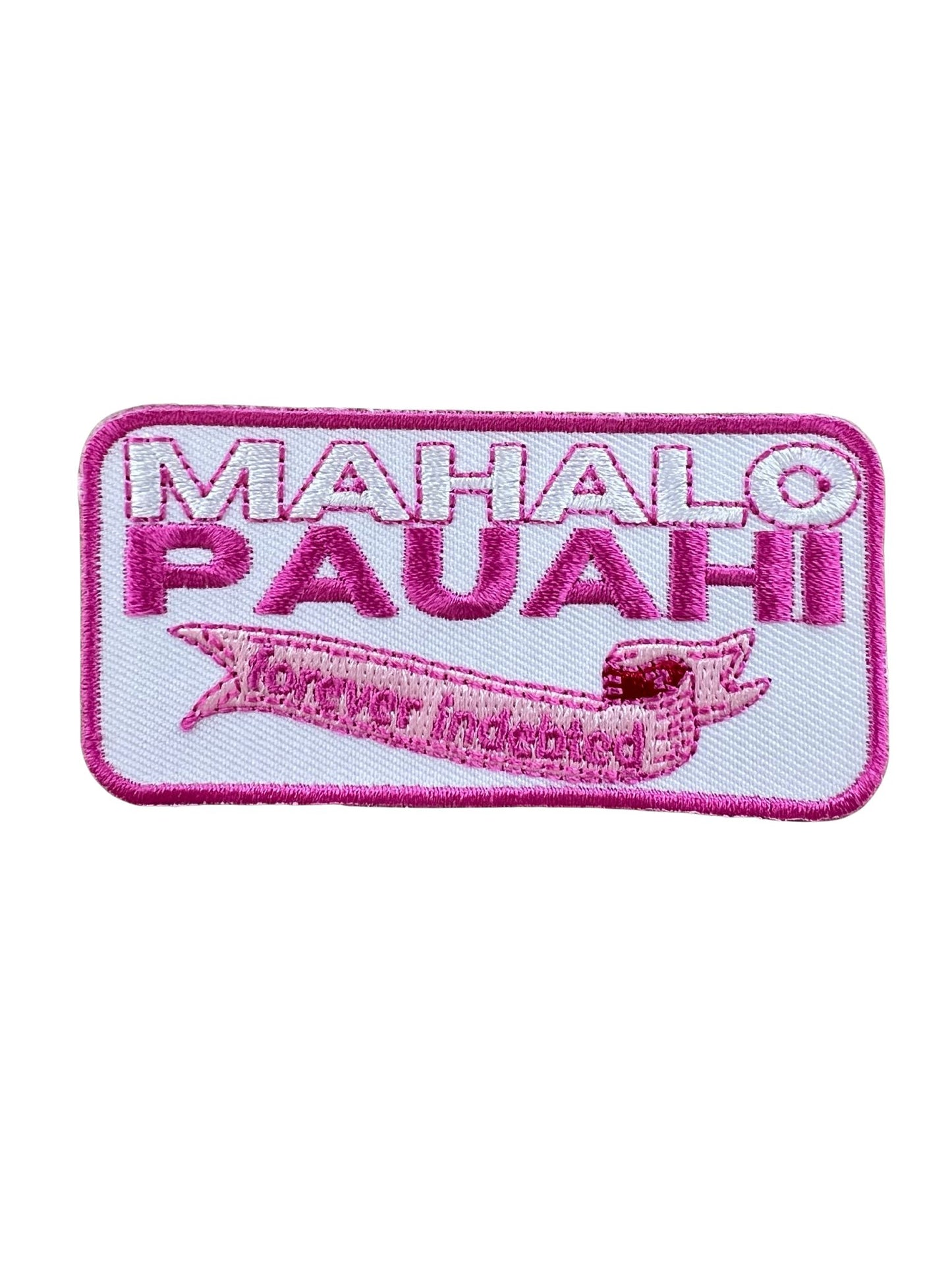 M0333 Mahalo Pauahi Embroidered Patch