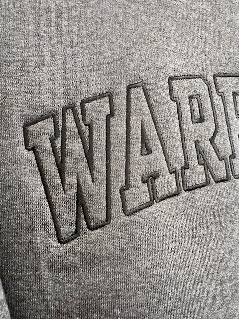 A0337 Adult Embroidered Warriors Crewneck