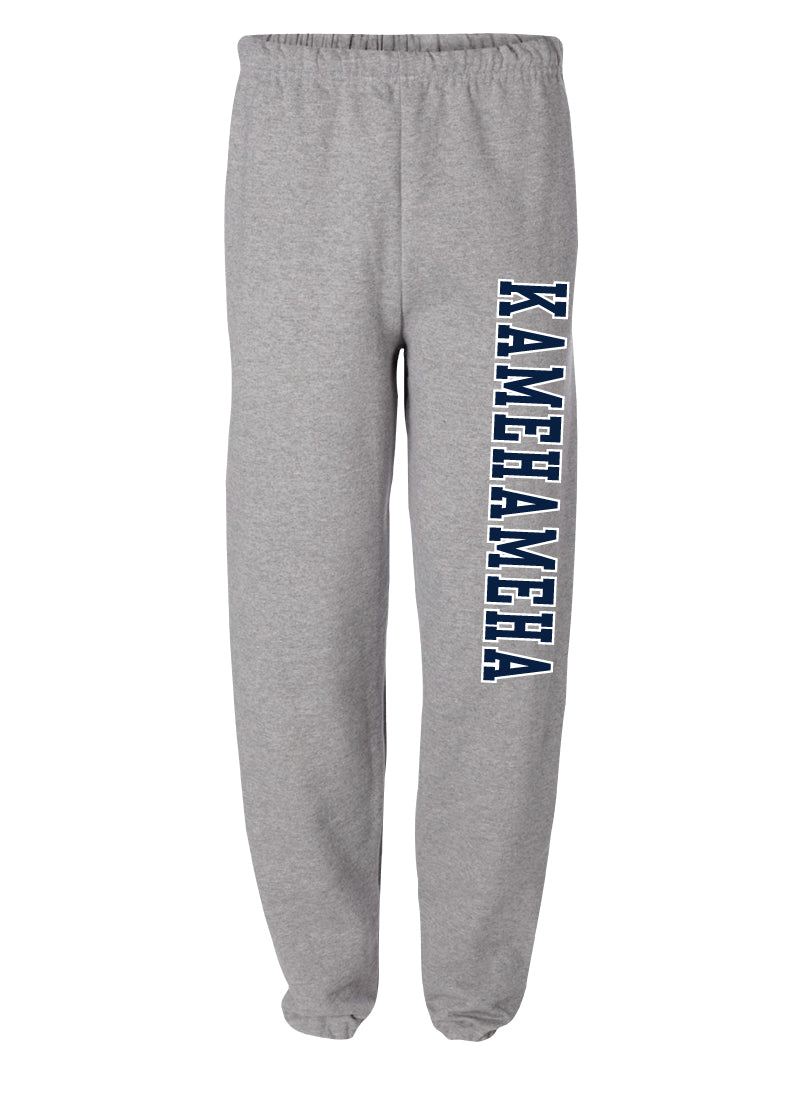 A0330 Adult Fleece Sweatpants with Pockets Kamehameha