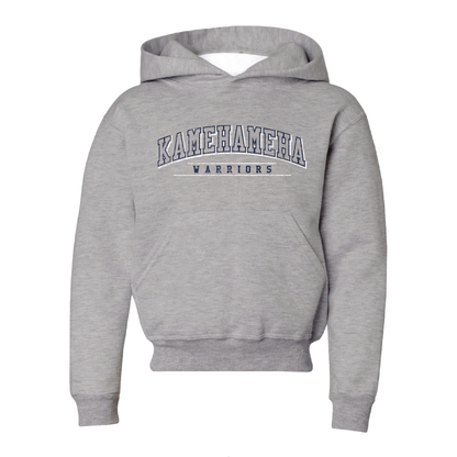 A0149 Youth Olive Campus Pullover Hoodie