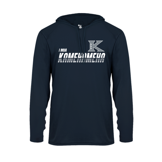 A0192 Men's B-Core Performance Long Sleeve Hood Tee