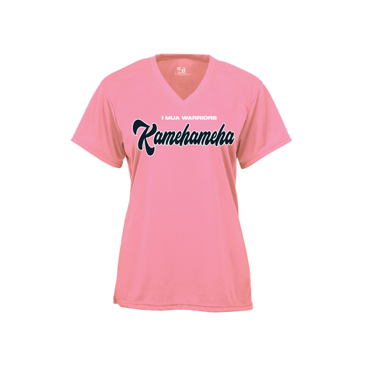 A0107 Women's B-Core Performance V-Neck Tee