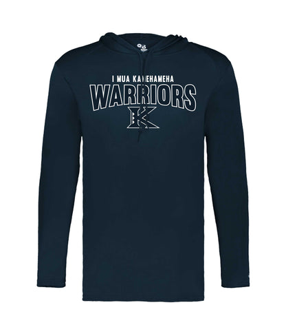 A0120 Men's B-Core Performance Long Sleeve Hood Tee