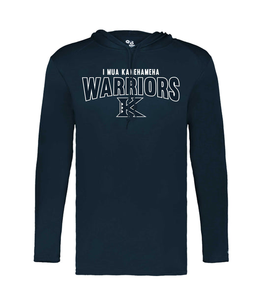 A0120 Men's B-Core Performance Long Sleeve Hood Tee