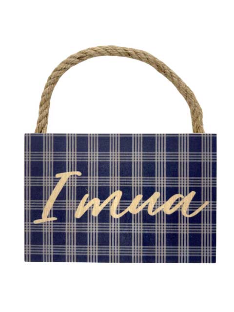 M0268 SoHa Palaka I mua Wood Sign