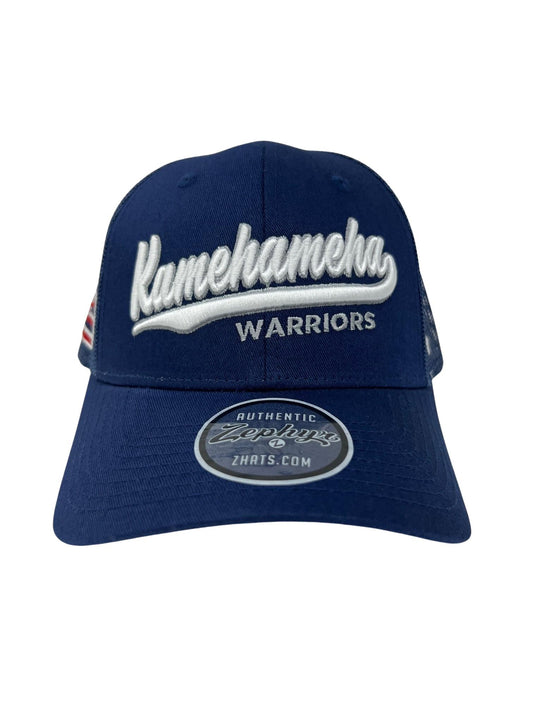 M0365 Big Rig Trucker Hat Script Kamehameha