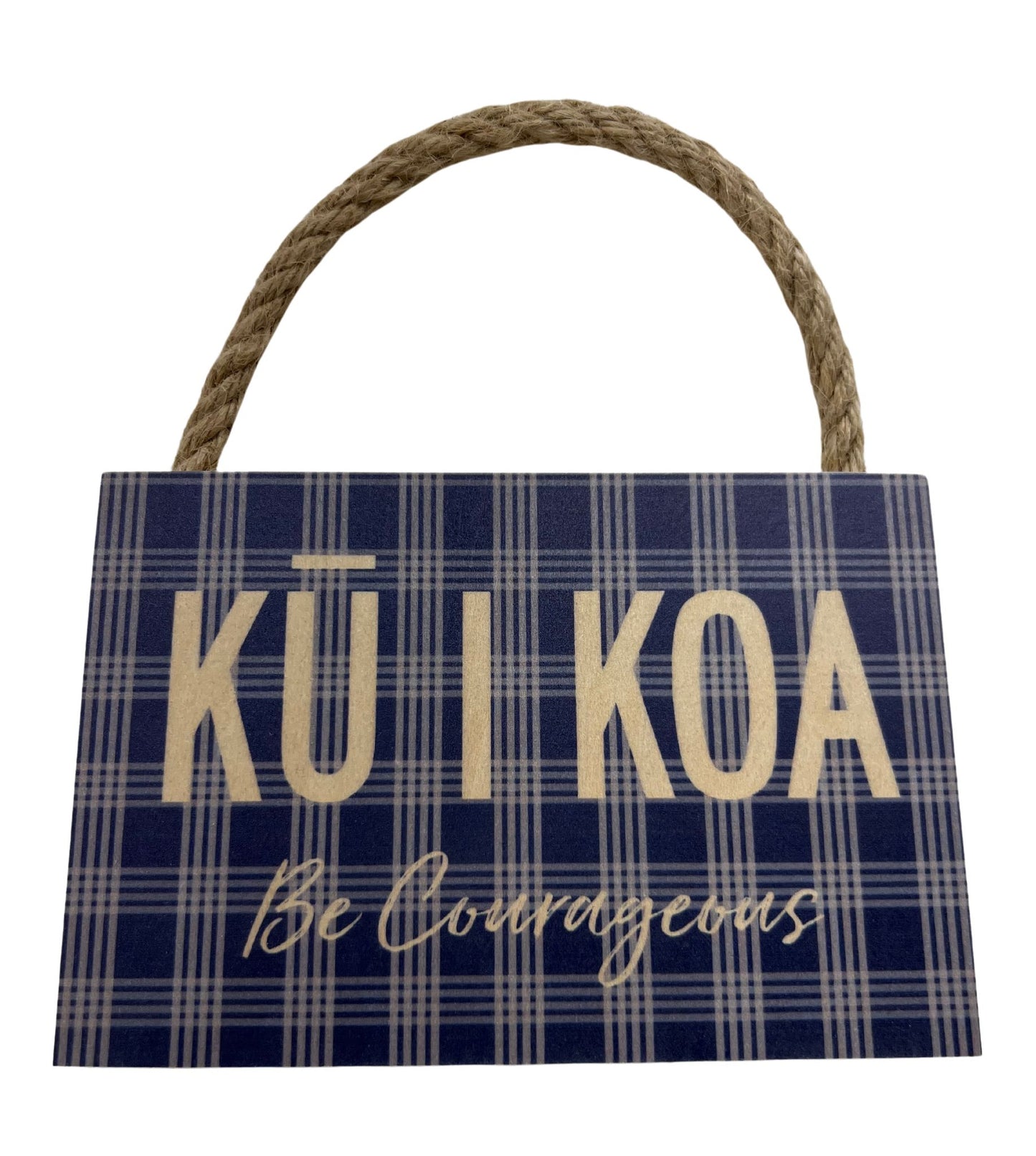 M0269 SoHa Palaka Ku i Koa Wood Sign