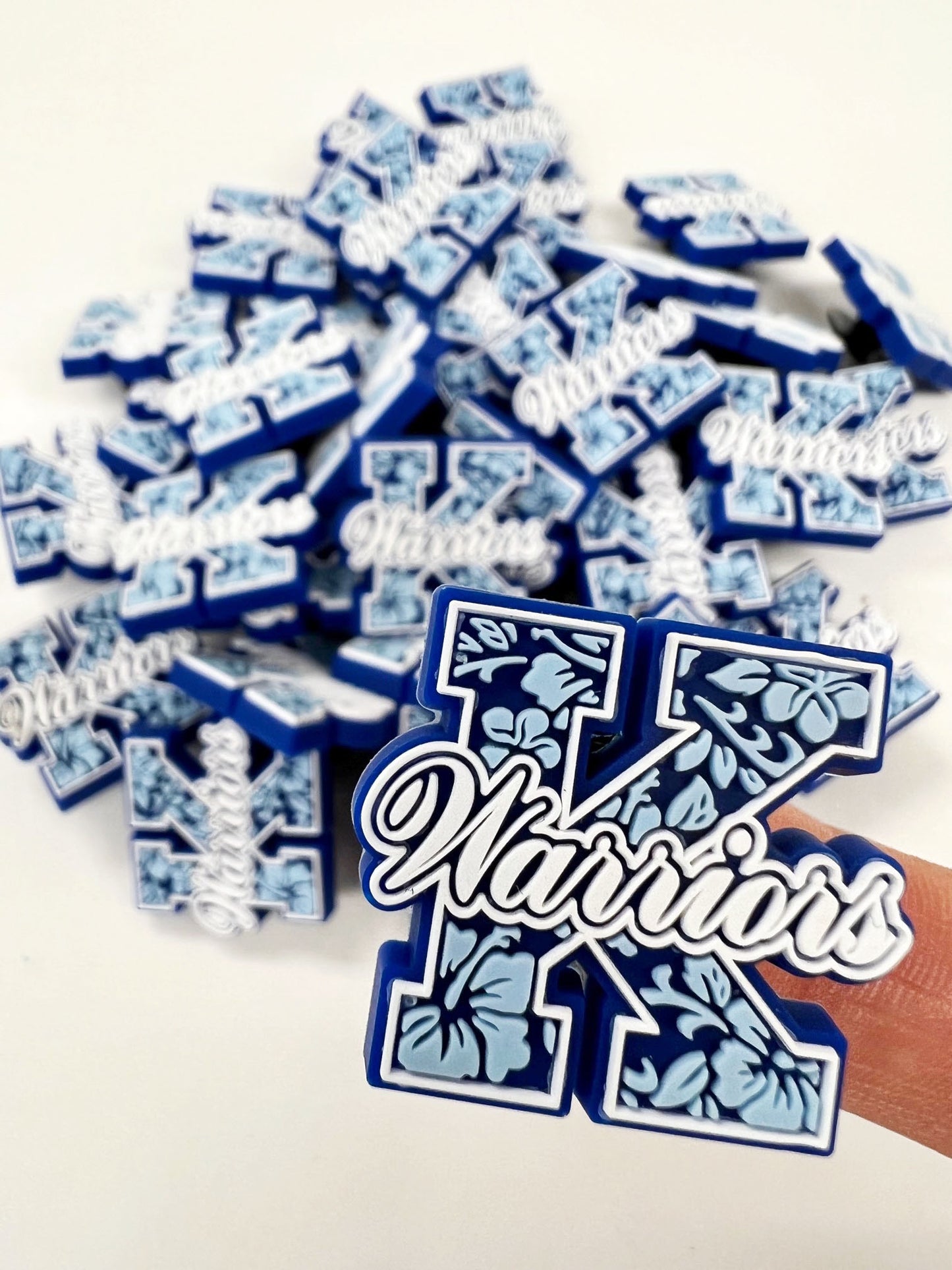 M0236 Floral K Shoe Charm