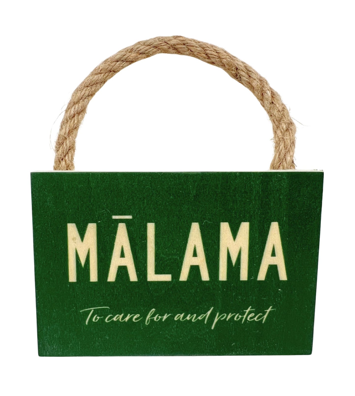 M0278 SoHa Malama Wood Sign