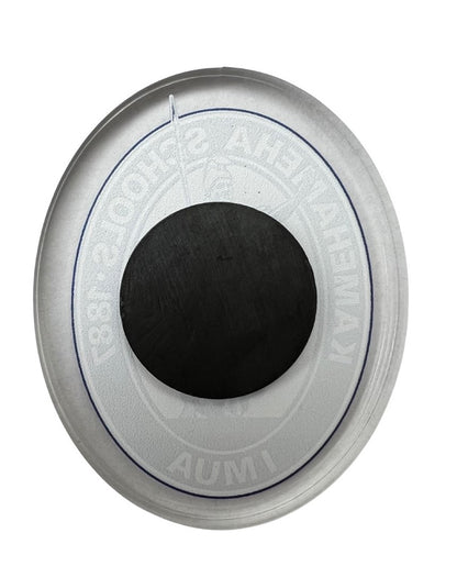 M0325 Clear Acrylic Logo Magnet