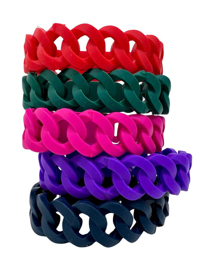 M0247 Silicone Link Wristband
