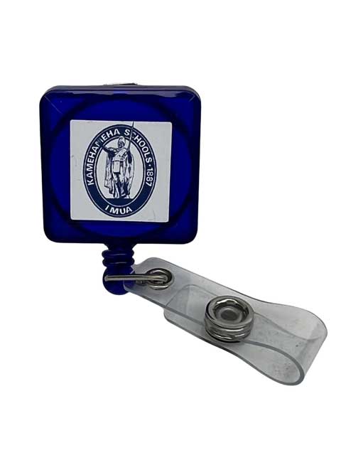 M0142 Square Retractable Clip Badge Holder