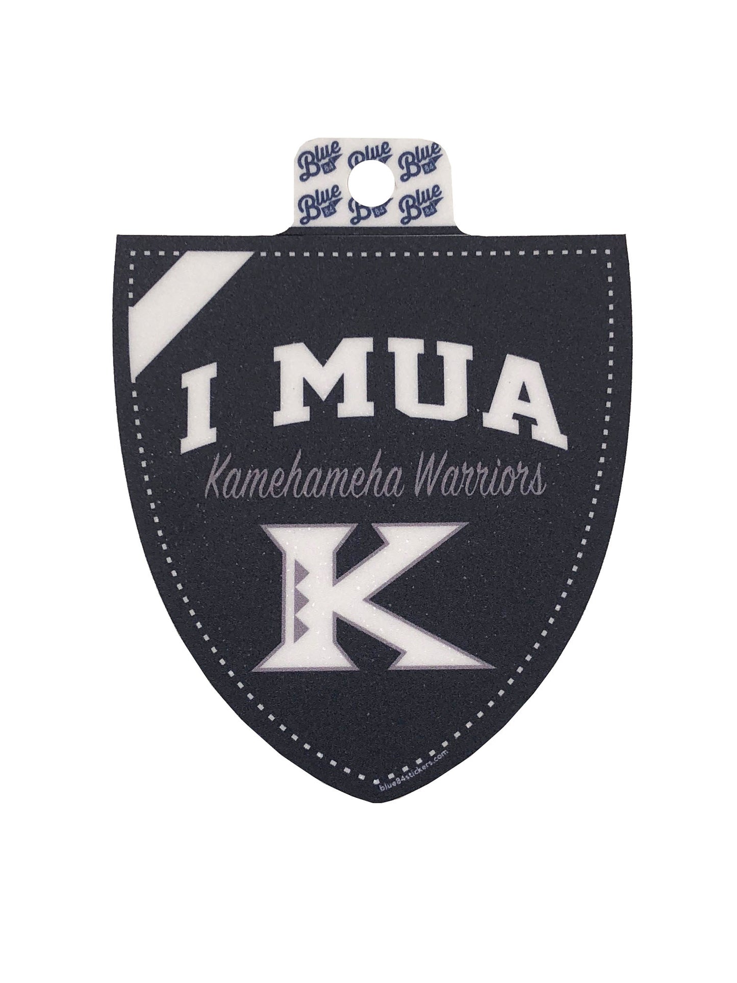 M0264 Short Shield Vinyl Sticker